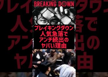 ブレイキングダウン､人気急落でアンチ続出のヤバい理由